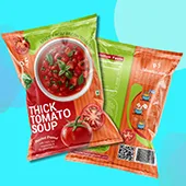 Tomato Soup Packaging Design Template PS314